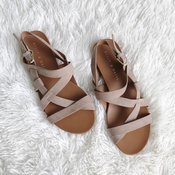 kelly and katie flat sandals